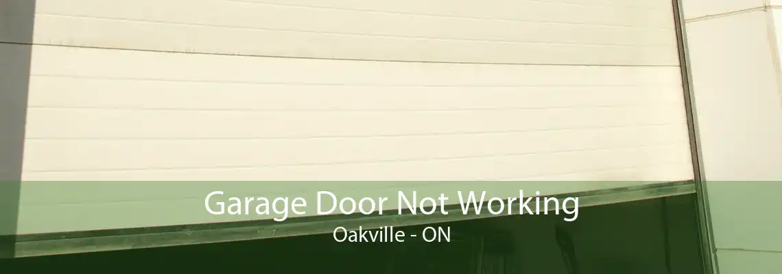  Garage Door Not Working Oakville - ON