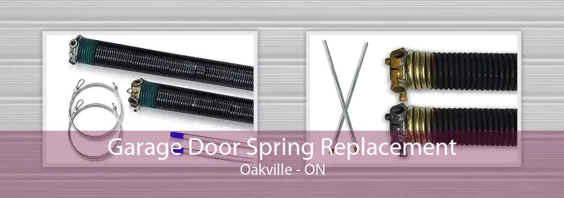  Garage Door Spring Replacement Oakville - ON