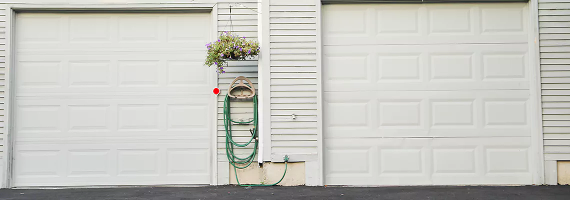 Sectional Garage Door Dropped Down Repair in Oakville, Ontario