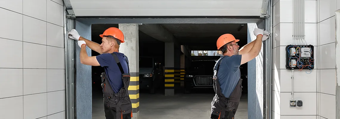 Wooden Garage Door Frame Repair in Oakville, Ontario